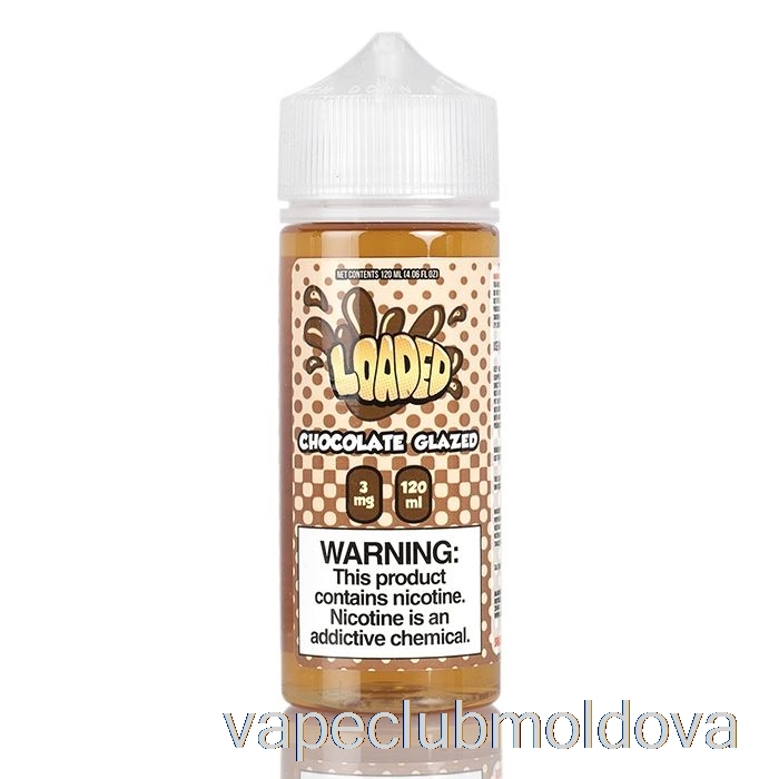 Vape Pod Kit Gogoașă Glazurată Cu Ciocolată - E-lichid încărcat - Vapori Nemilos - 120ml 0mg